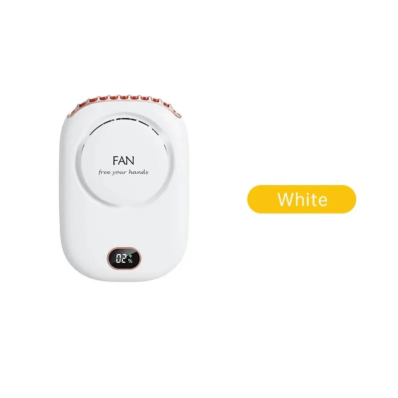 New Mini Portable Fan Portable Rechargeable Bladeless Turbo Ultea Quiet Student Hand Held Fan Outdoor Spotes Travel