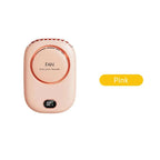 New Mini Portable Fan Portable Rechargeable Bladeless Turbo Ultea Quiet Student Hand Held Fan Outdoor Spotes Travel